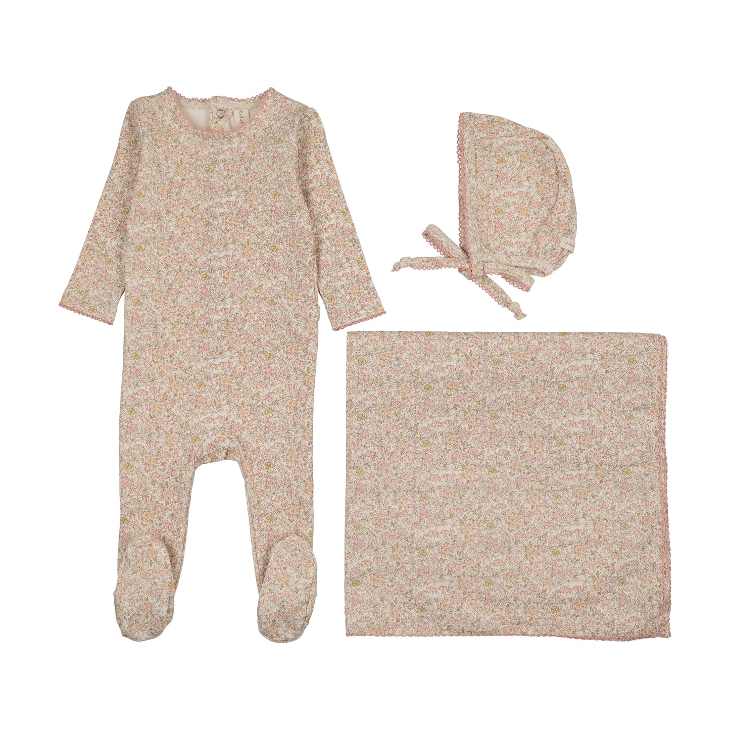 Lil Legs Liberty Floral Layette Set
