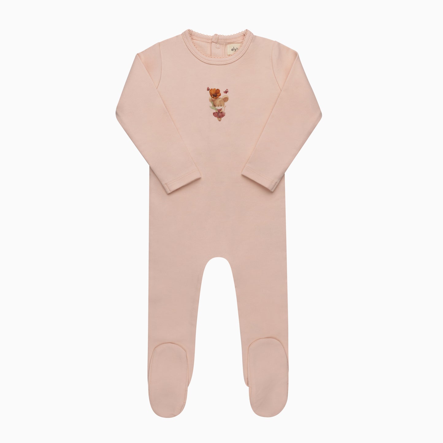 Elys French Terry Mouse Collection Footie