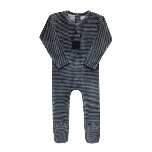 Elys Stripe Collection Footie