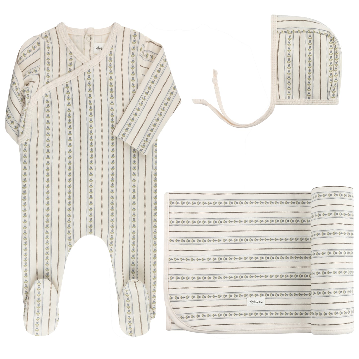 Elys Jersey Cotton Linear Tulip Take Me Home Set