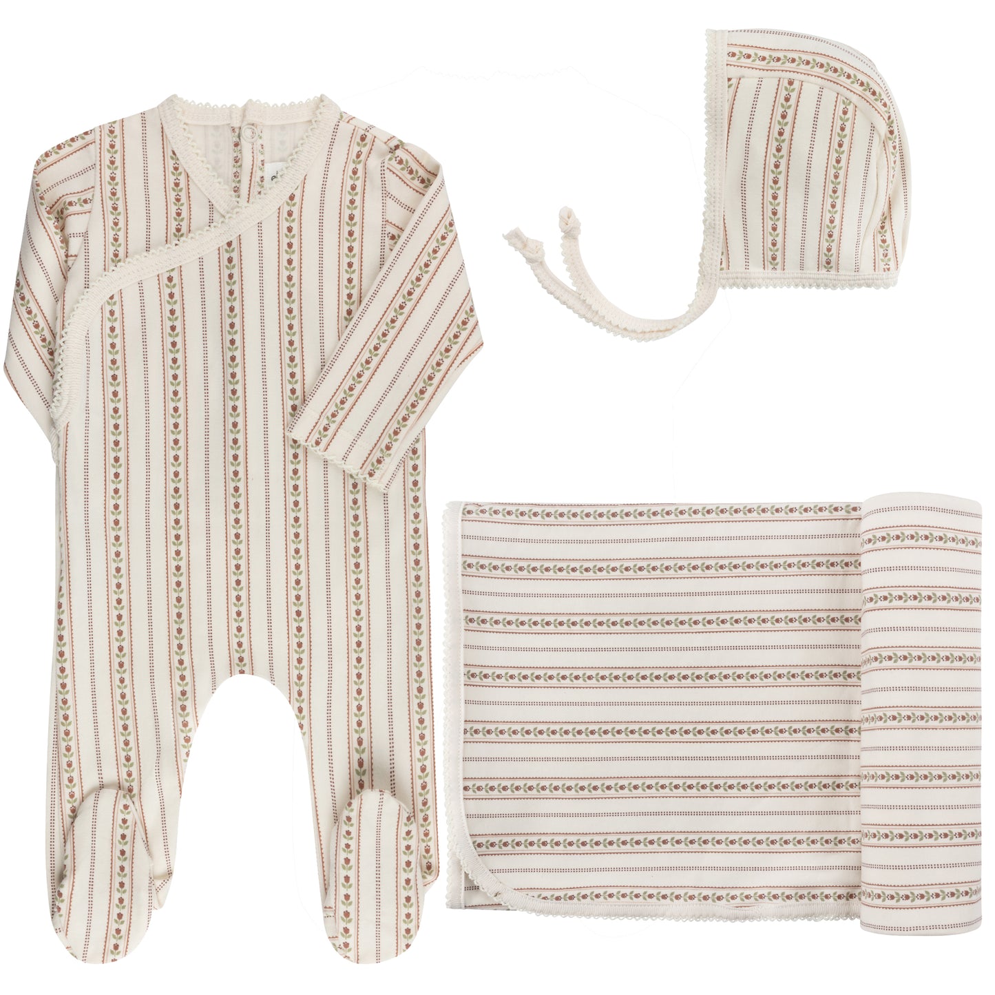 Elys Jersey Cotton Linear Tulip Take Me Home Set