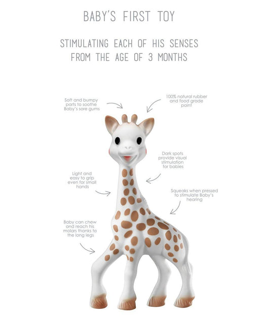 Sophie la Girafe by Calisson Toys. - Sophie La Girafe White Box- Classic