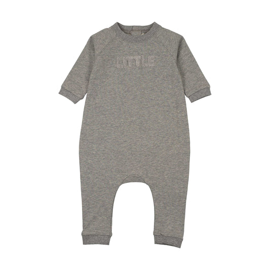 Mema Knits SHERPA WORDART JUMPSUIT