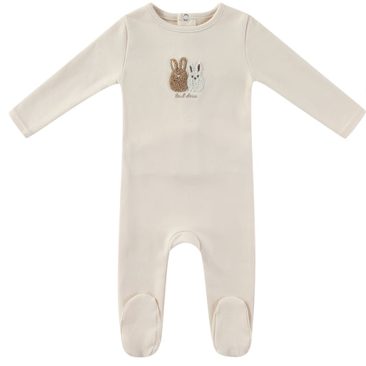 Mini Label Sherpa Bunny Footie