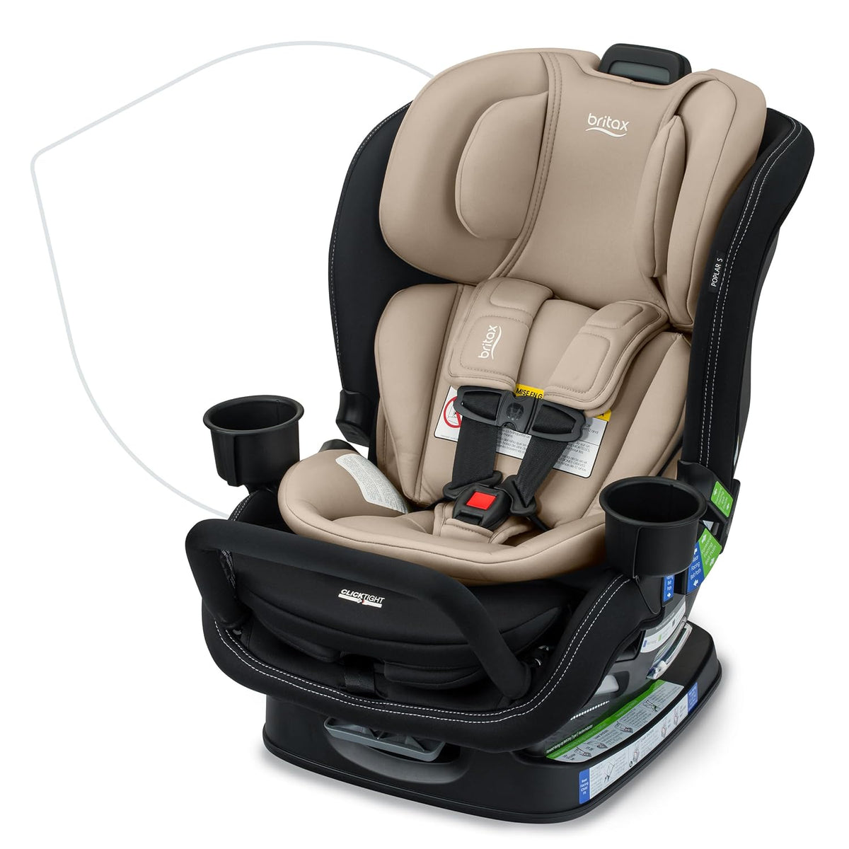 Britax® Poplar® S Convertible Car Seat ClickTight