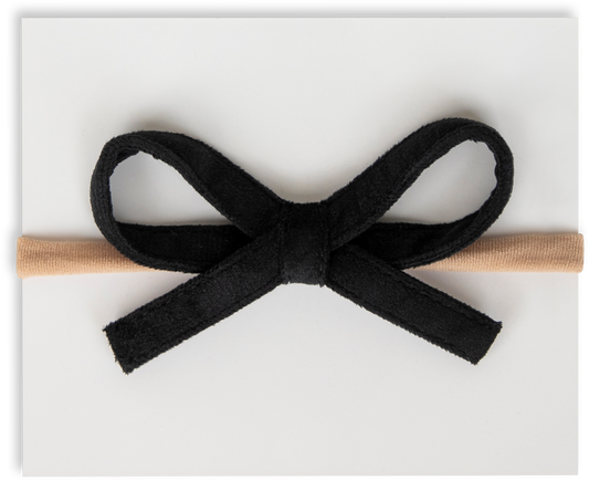 Adora - Velvet Bow Headband