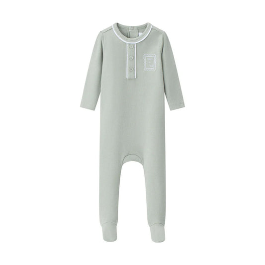 Coco Blanc Henley Footie