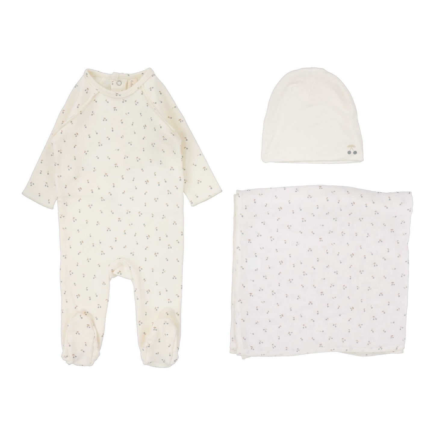 cherry-print-layette-set
