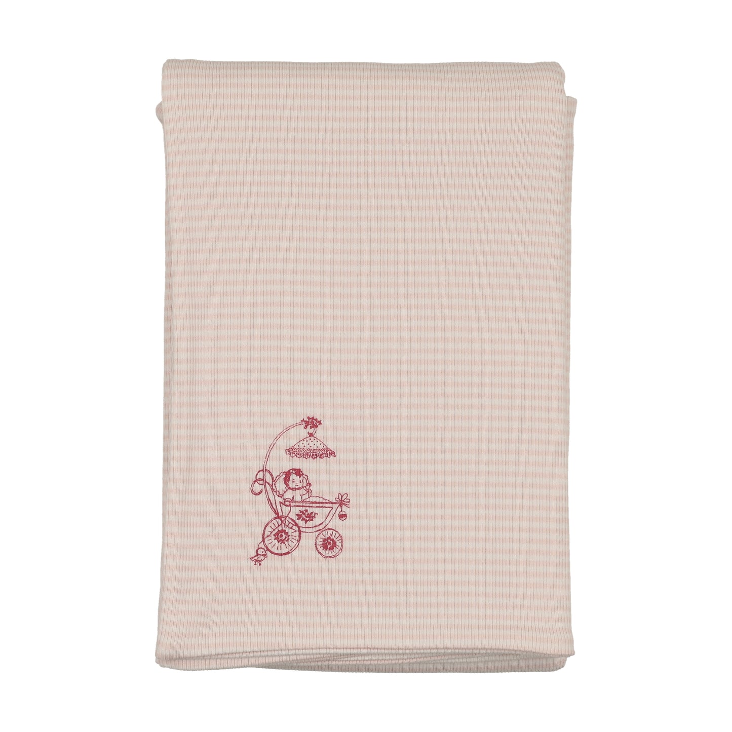 Bee & Dee Carriage Sketch Pinkalicious Blanket