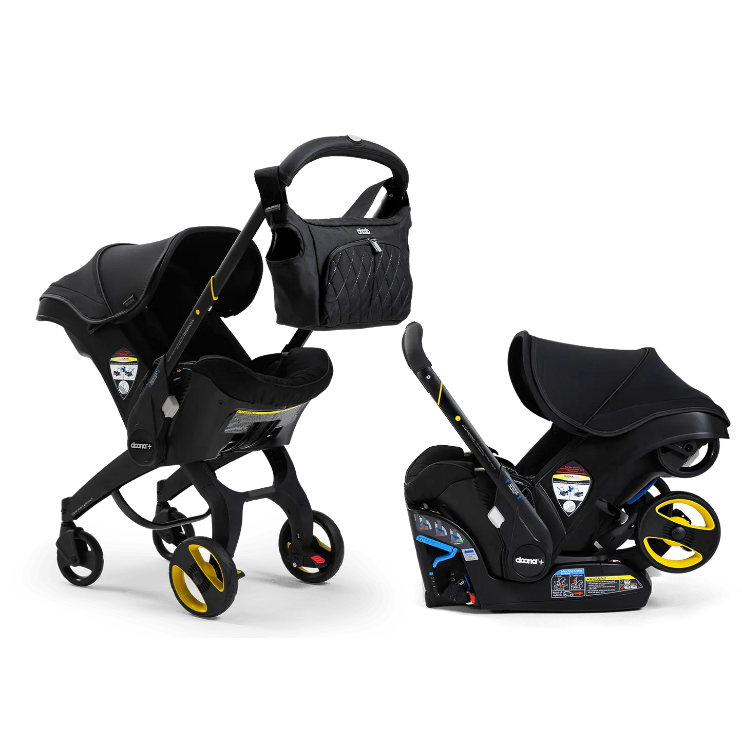 Doona Infant Car Seat + Base - Special Edition: Midnight