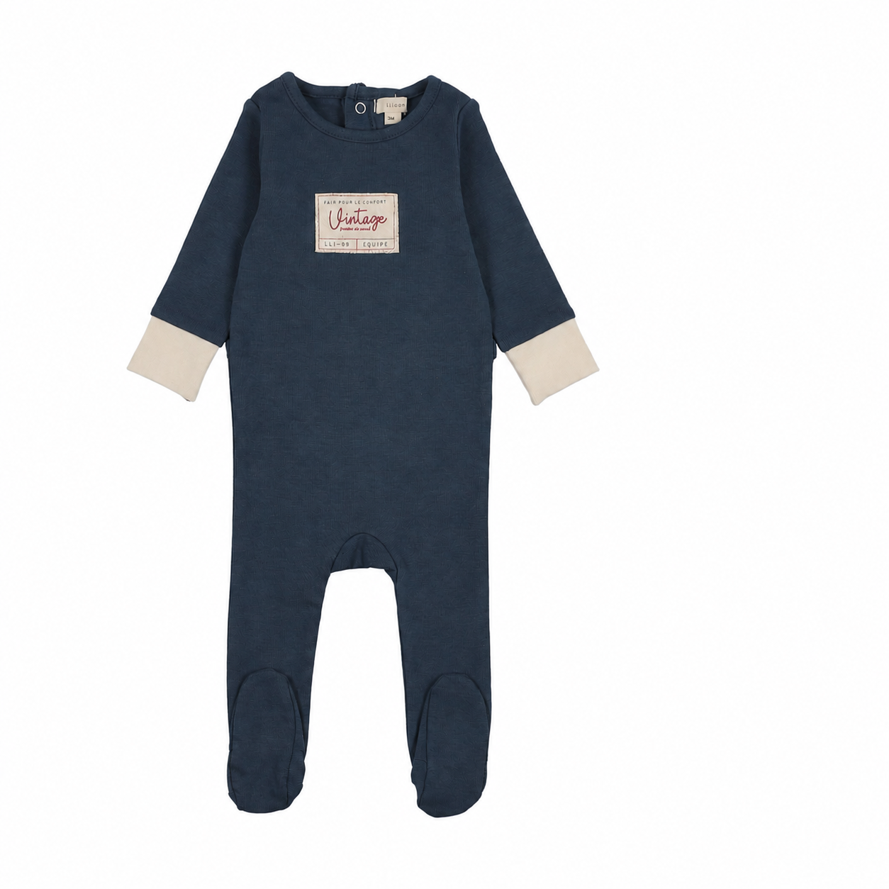 Lil Legs VARSITY CREST FOOTIE