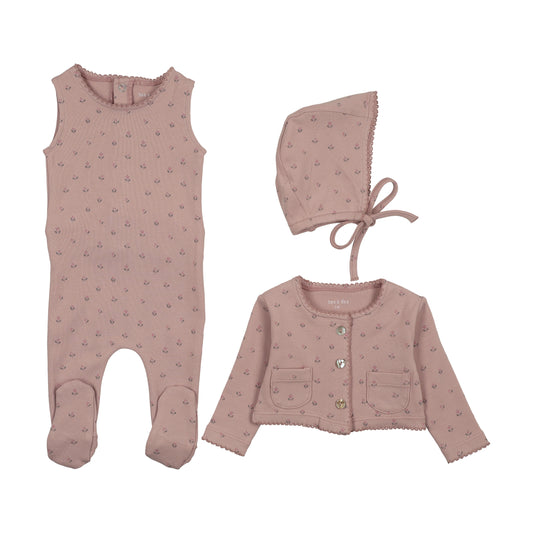 Bee & Dee Floral Cardigan Outfit