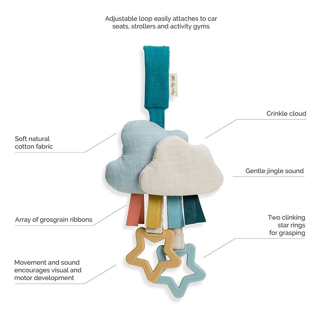 Itzy Ritzy Bitzy Bespoke™ Ritzy Jingle Attachable Travel Toy
