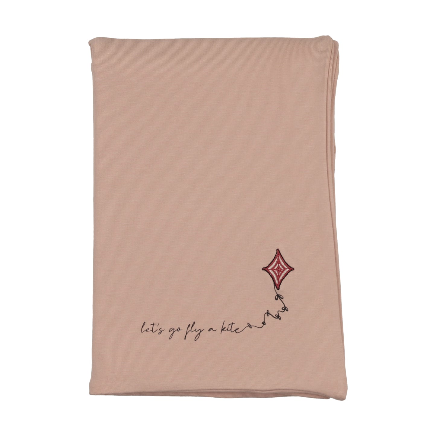 Bee & Dee Let's Go Footie Rose Blanket
