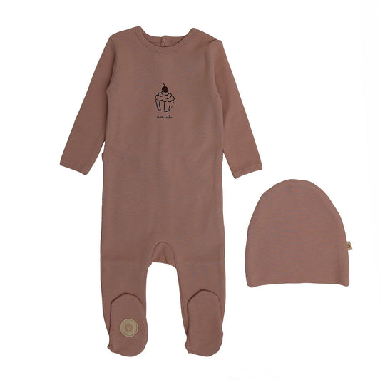 Mon Tresor Mon Tarte Footie & Hat Set