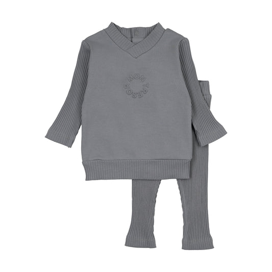 Mon Tresor Embossed Logo Long Ensemble