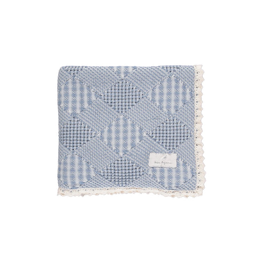 Bebe Organic Plaid Patchwork Blanket