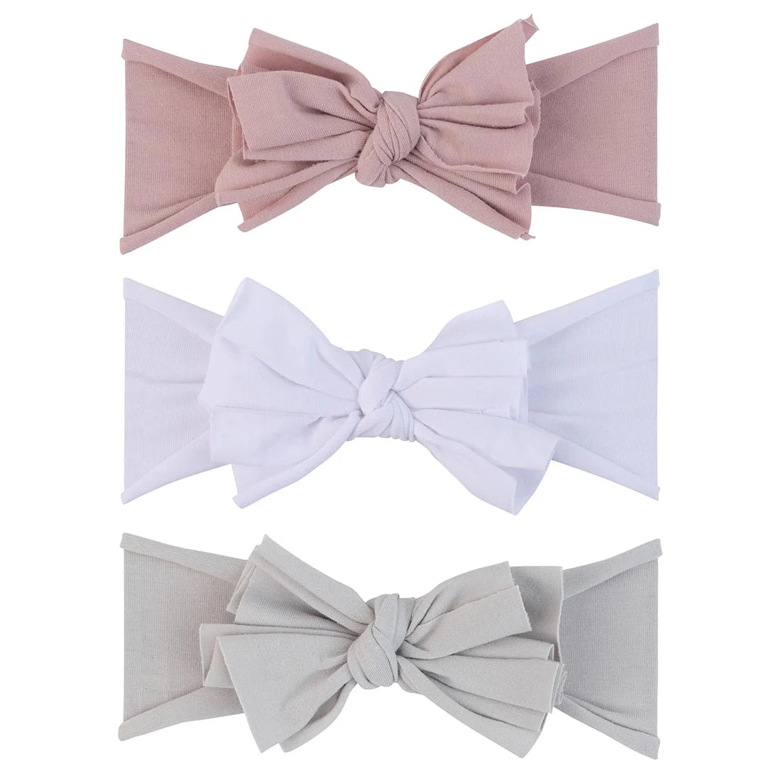 Ely's & Co. - Jersey Cotton Bow Headbands 3 Pack