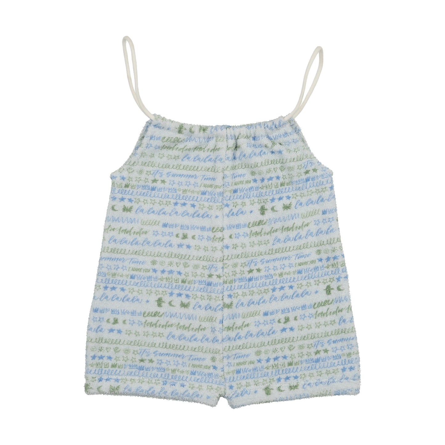 Bee & Dee Terry Scribble Romper
