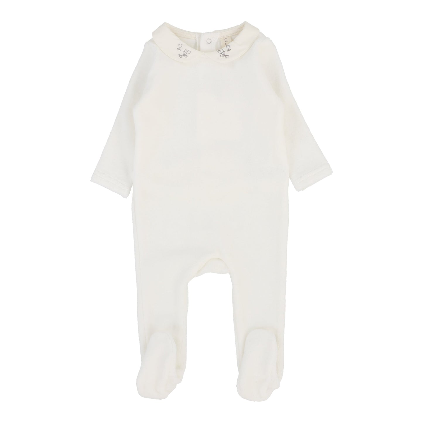 emblem-embroidered-footie-set