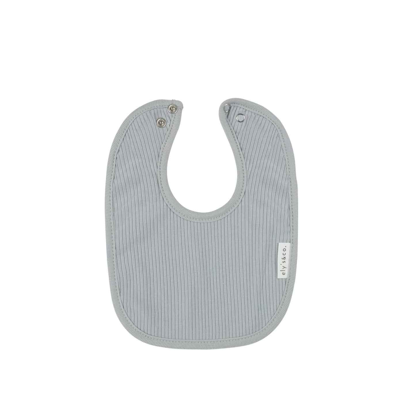 Ely's & Co Solid Ribbed Bibs