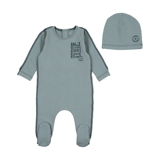 Little Imprint Footie/Beanie