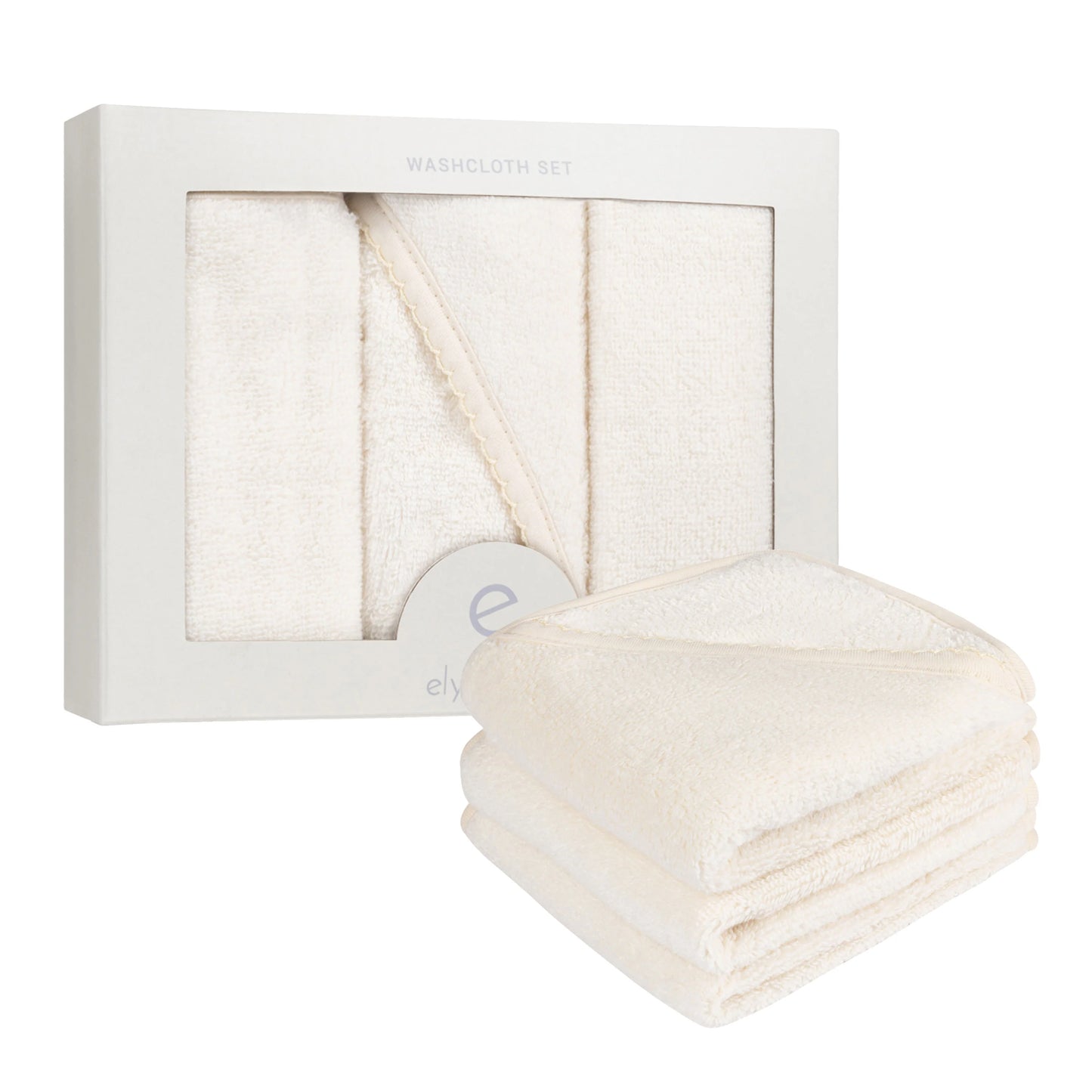 Ely's & Co 3 Pack Washcloth Set