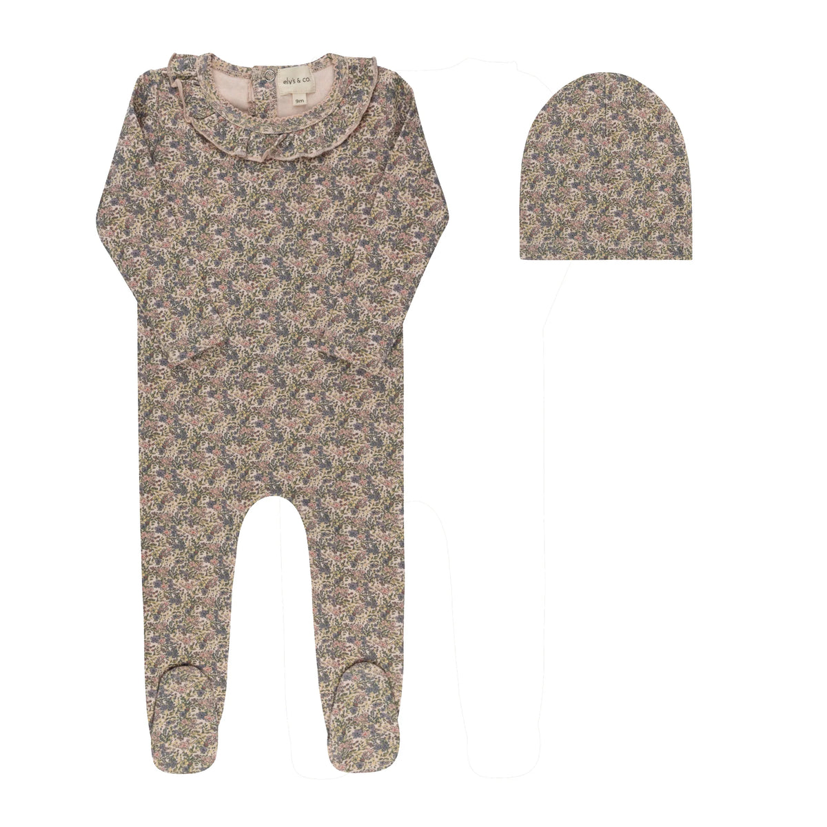 Elys Liberty / Berry Collection Footie & Hat