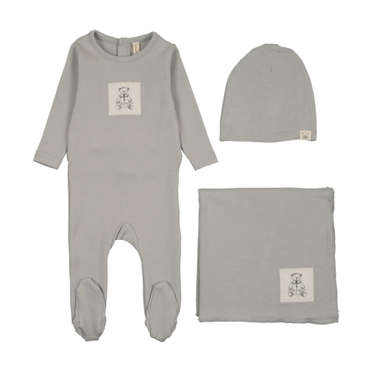 Lil Legs Graphic Tag Layette Set