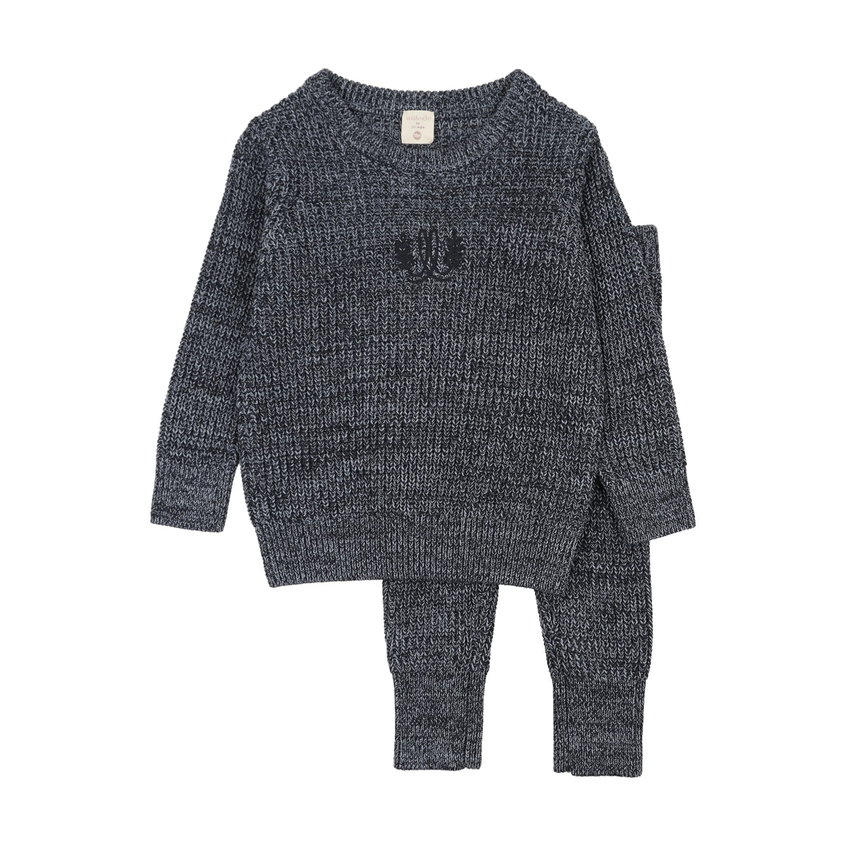 Lil Legs MARLED TODDLER SET BOY