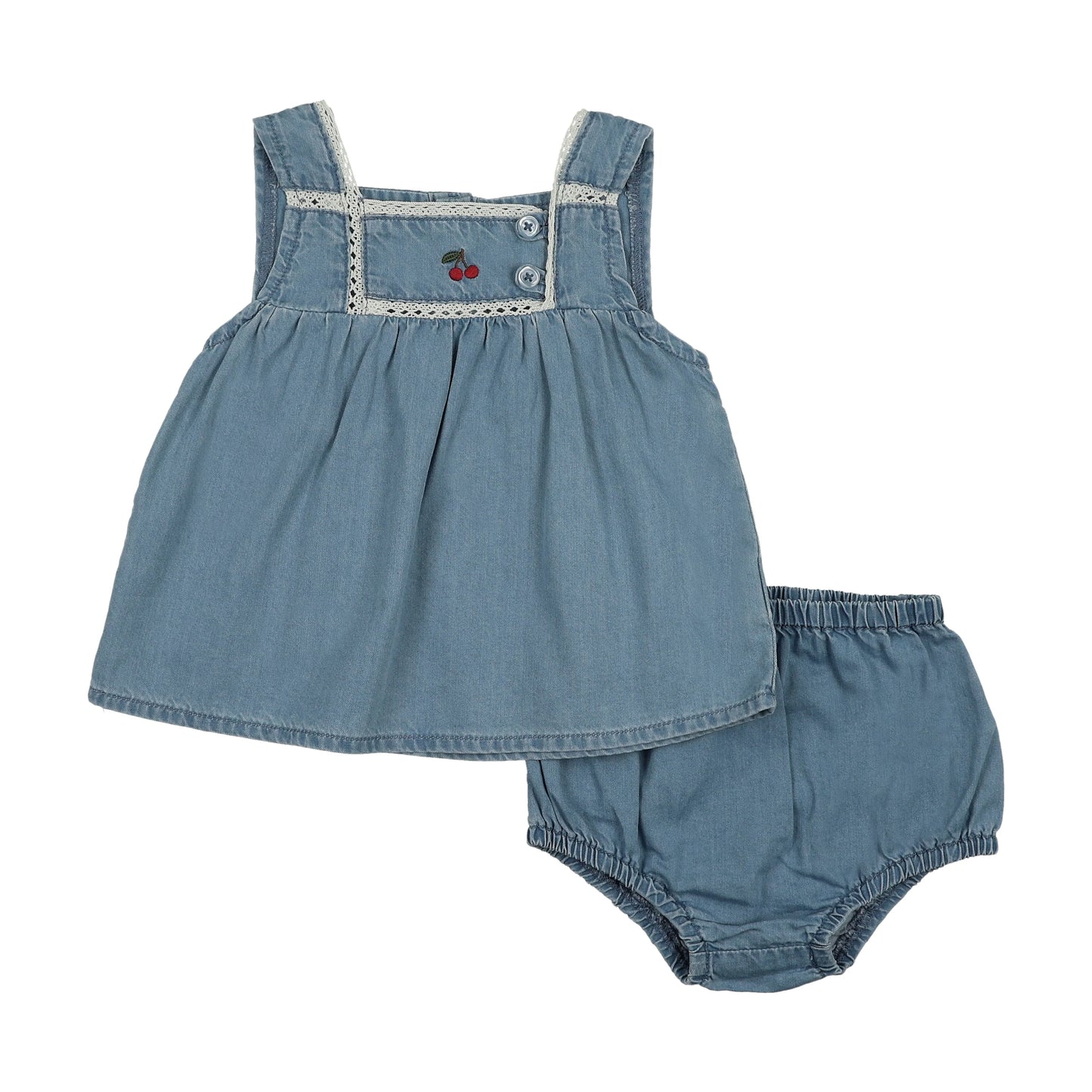 Lil Legs Denim Capsule Toddler Girl Set