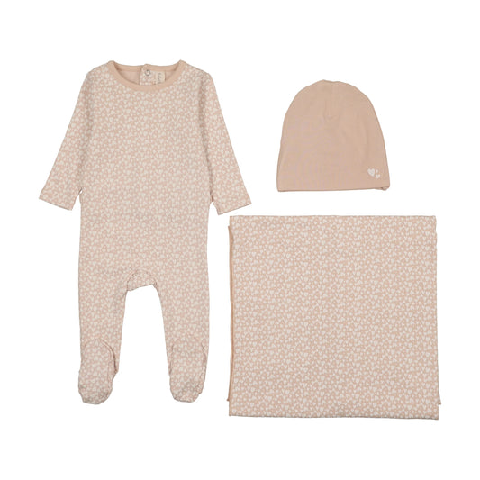 Lil Legs Mini Print Layette Set