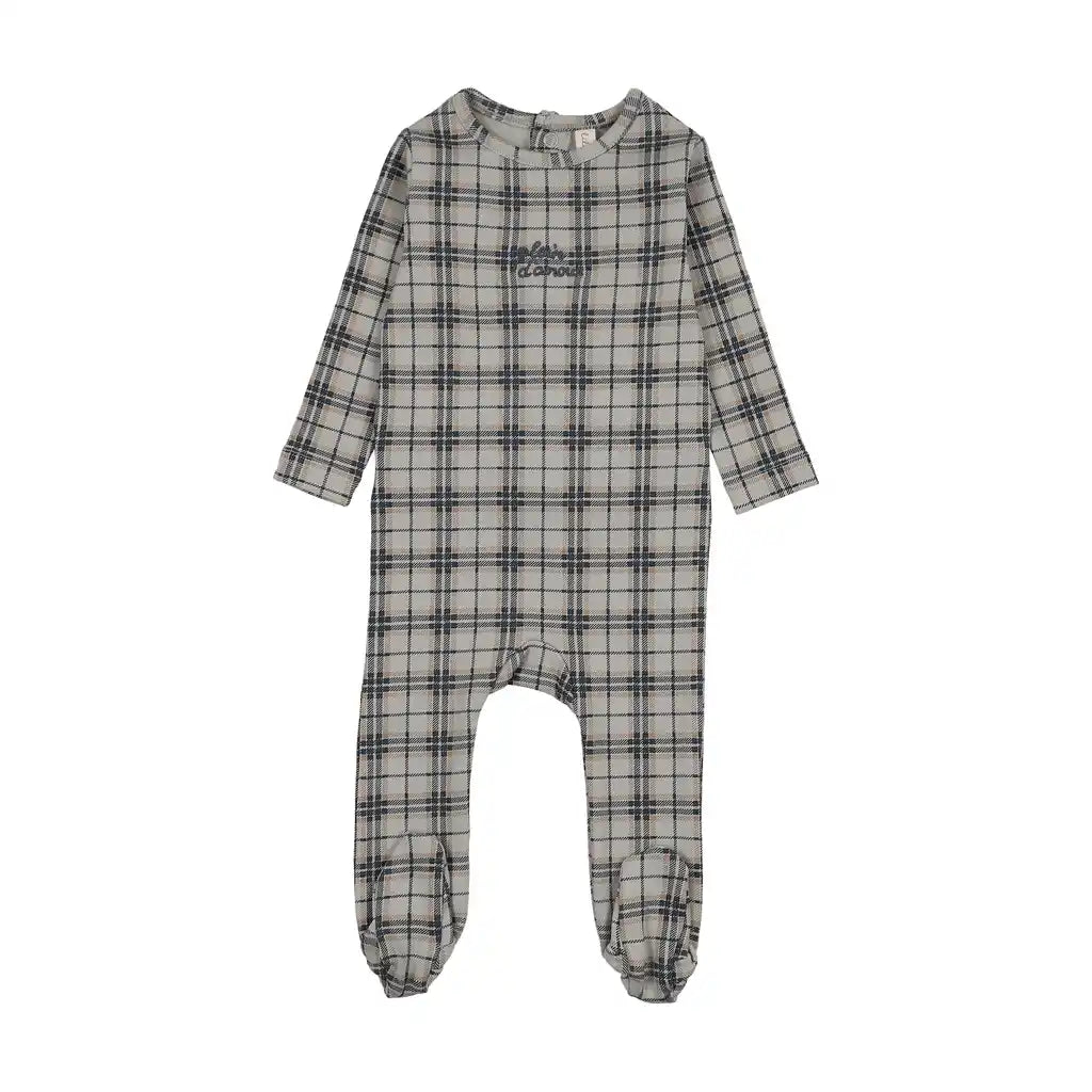 Lil Legs TARTAN PRINT FOOTIE