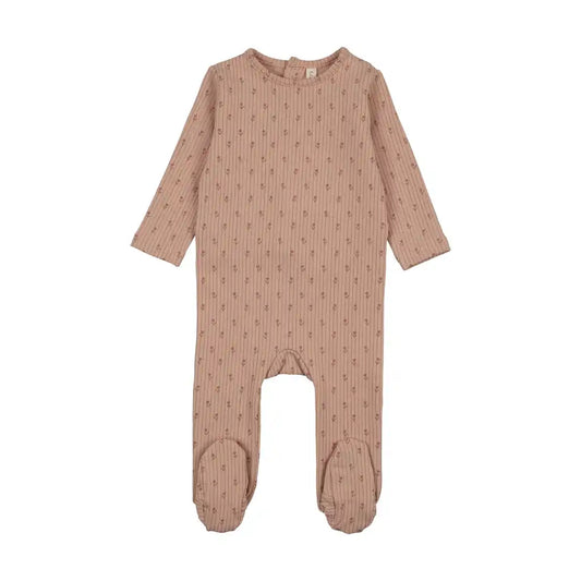 Lil Legs STRIPE PRINT FOOTIE