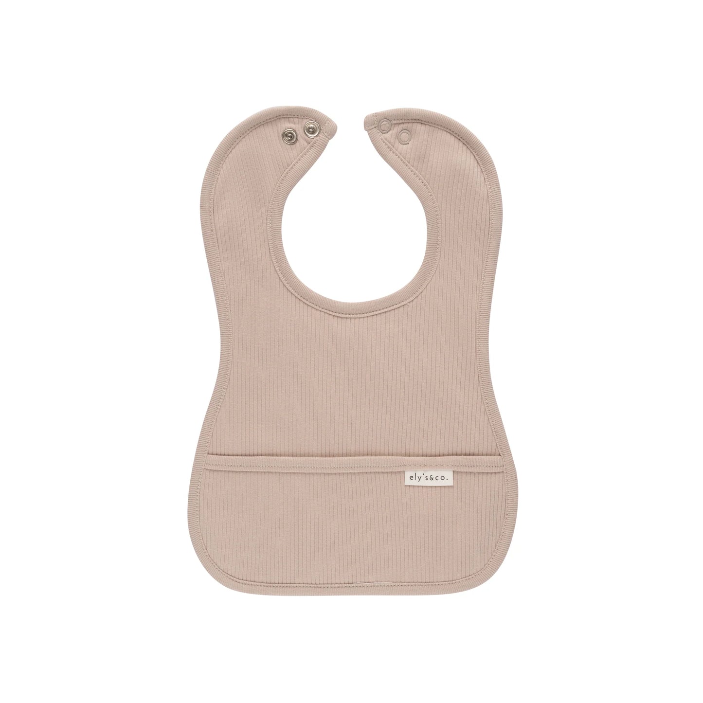 Ely's & Co Ribbed Cotton Toddler Bibs