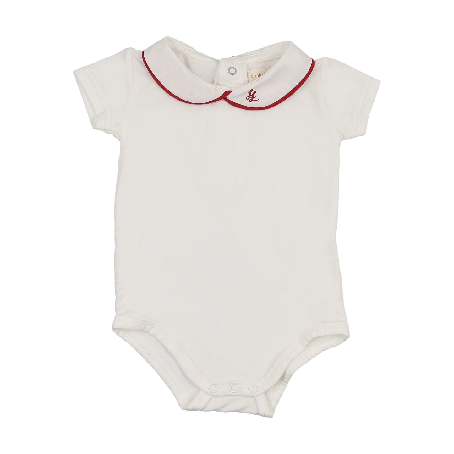 Lil Legs Peter Pan Onesie with Piping