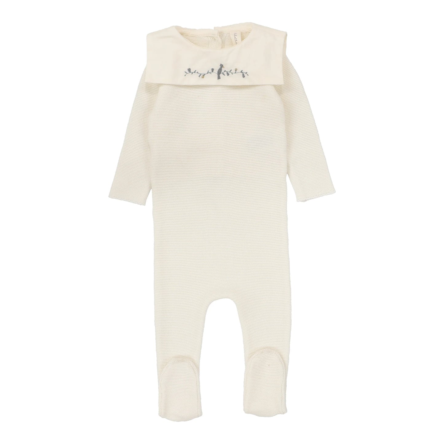Lil Legs - Knit Collar Footie