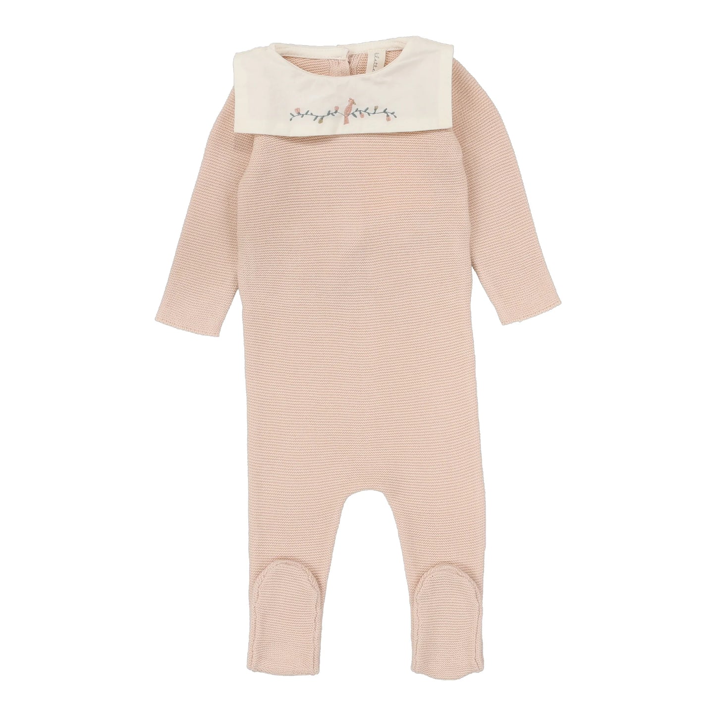 Lil Legs - Knit Collar Footie