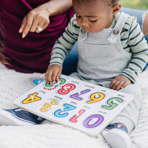 Melissa & Doug - See-Inside Numbers Peg