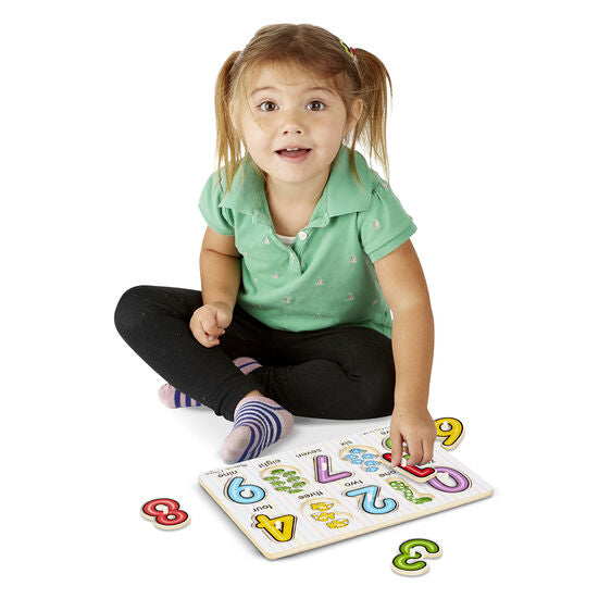 Melissa & Doug - See-Inside Numbers Peg