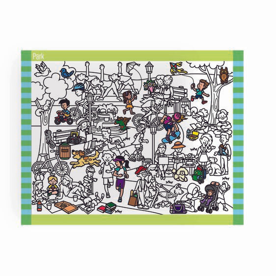 Melissa & Doug - Seek Find Sticker Pad - Around Town