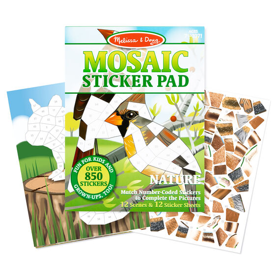 Melissa & Doug - Mosaic Sticker Pad - Nature