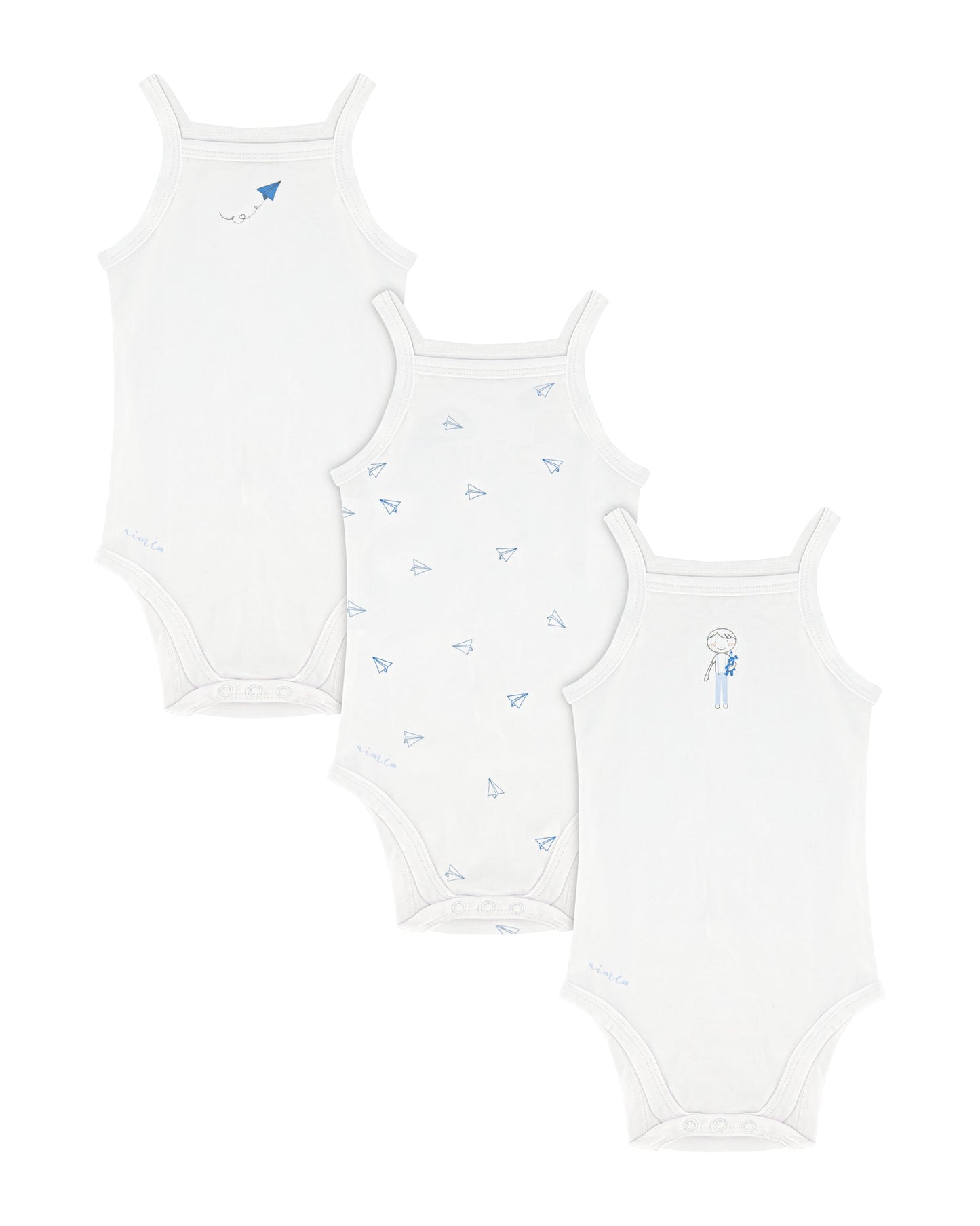Aime Child - Original Sleeveless Undershirts - Boys