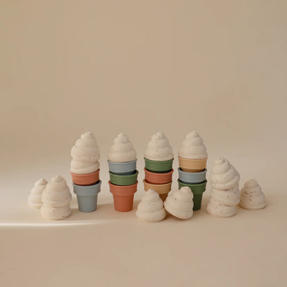 Mushie Mix and Match Ice Cream Toy
