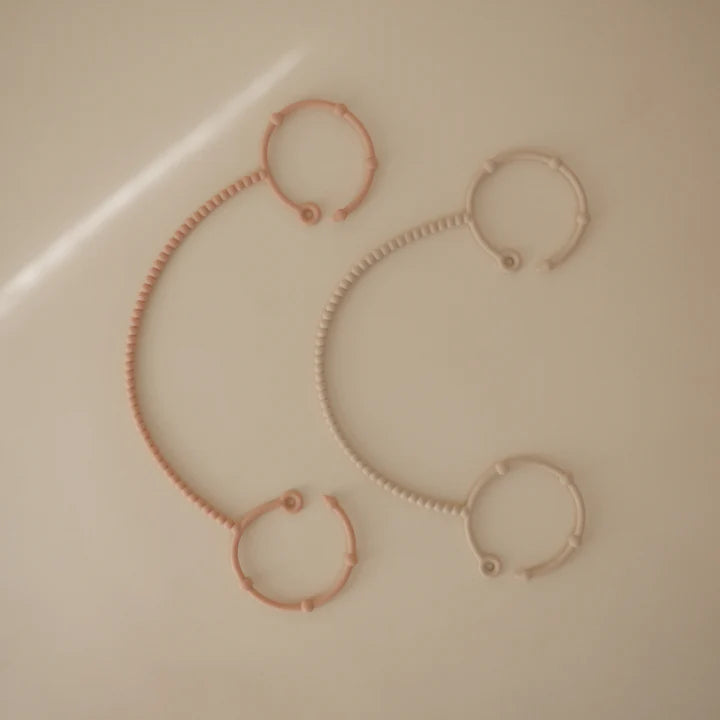 Mushie Adjustable Silicone Strap - 2 Pack