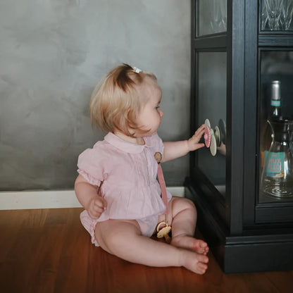 Mushie Blossom Suction Spinner Toy