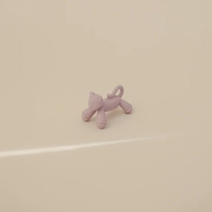 Mushie Cat Figurine Teether