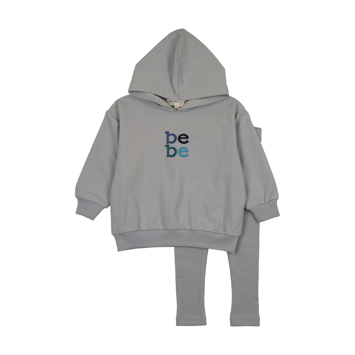 Mema Knits HOODED SWEATSHIRT SET