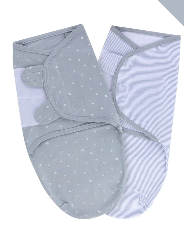 Ely's & Co. - 2 Pack Adjustable Swaddles