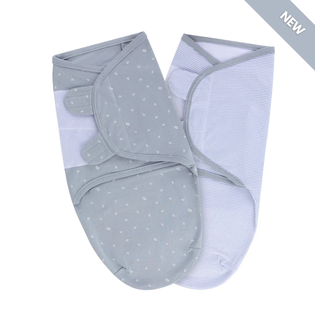 Ely's & Co. - 2 Pack Adjustable Swaddles